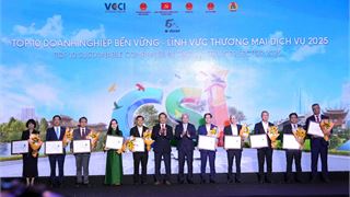 PV Drilling được vinh danh Top 10 Doanh nghiệp Bền vững tại Việt Nam năm 2025